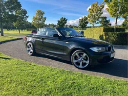 Svart Begagnad 2009 BMW 120 Cabriolet Sport Line Cab | 60 000 kr