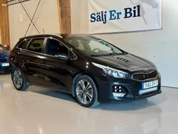 Svart Begagnad 2016 Kia Ceed Sportswagon GT-Line Kombi | 129 800 kr (Marknadspris)