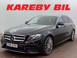 Svart Begagnad 2016 Mercedes E220 AMG Kombi | 248 900 kr (Marknadspris)