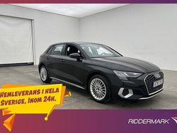 Svart Begagnad 2021 Audi A3 Sportback Comfort Halvkombi | 219 900 kr (Marknadspris)