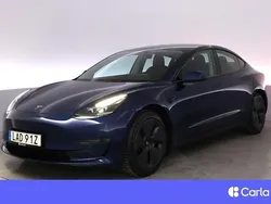 Blå Begagnad 2022 Tesla Model 3 Long Range Sedan | 403 900 kr (Dyr)