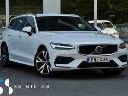 Vit Begagnad 2019 Volvo V60 Kombi | 214 900 kr (Marknadspris)