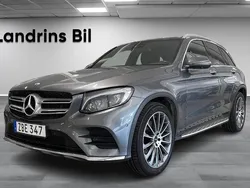 Grå Begagnad 2017 Mercedes GLC220 AMG line SUV | 289 900 kr (Marknadspris)