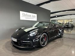 Svart Begagnad 2023 Porsche 911 Carrera 4 GTS Cab | 1 795 000 kr (Bra pris)