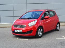 Röd Begagnad 2010 Kia Venga Halvkombi | 39 900 kr (Marknadspris)