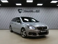 Grå Begagnad 2019 Peugeot 308 GT-line Kombi | 149 900 kr (Marknadspris)