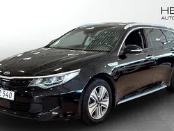 Svart (black) Begagnad 2018 Kia Optima Hybrid 2 Sedan | 189 900 kr (Bra pris)