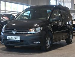 Svart Begagnad 2020 VW Caddy Minibuss | 159 000 kr (Superpris)