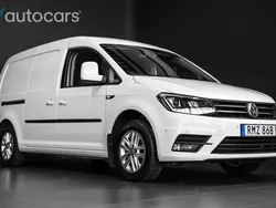 Vit Begagnad 2020 VW Caddy Maxi SE Minibuss | 298 750 kr (Lite dyr)