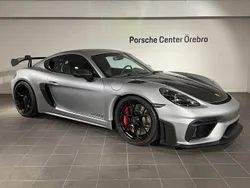Silver Ny 2025 Porsche 718 Cayman GT4 Sportkupé | 2 005 400 kr (Bra pris)