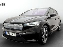 Svart (black magic metallic) Begagnad 2023 Skoda Enyaq iV SportLine SUV | 464 900 kr (Lite dyr)