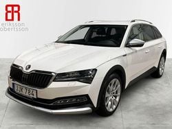Vit Begagnad 2021 Skoda Superb Kombi | 369 900 kr (Dyr)