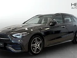 Grå (grey) Begagnad 2024 Mercedes C300e AMG line Kombi | 609 900 kr