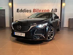 Svart metallic Begagnad 2015 Mazda 6 Kombi | 159 900 kr (Lite dyr)