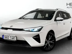 Vit (white) Begagnad 2022 MG MG5 EV Luxury Kombi | 229 900 kr (Bra pris)