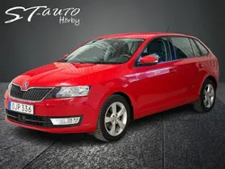 Röd Begagnad 2016 Skoda Rapid Halvkombi | 119 900 kr (Marknadspris)
