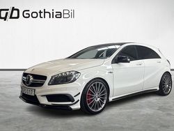 Vit Begagnad 2014 Mercedes A45 AMG AMG Halvkombi | 264 900 kr (Lite dyr)