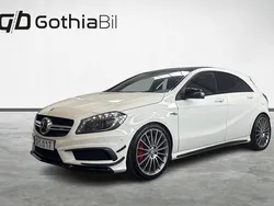 Vit Begagnad 2014 Mercedes A45 AMG AMG Halvkombi | 264 900 kr (Marknadspris)