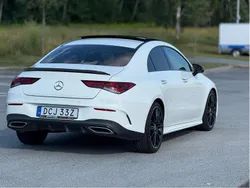 Vit Begagnad 2019 Mercedes CLA200 AMG Sportkupé | 325 000 kr (Marknadspris)