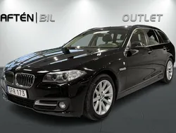 Svart Begagnad 2015 BMW 520 Kombi | 138 900 kr (Marknadspris)
