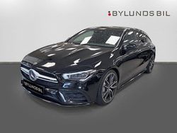 Svart Begagnad 2019 Mercedes CLA35 AMG Shooting Brake AMG Kombi | 399 000 kr