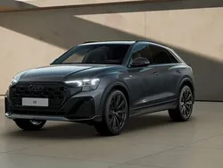 Grå Ny 2024 Audi Q8 S-Line SUV | 1 214 500 kr (Dyr)