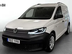 Vit (candyvit) Ny 2025 VW Caddy Minibuss | 419 000 kr (Marknadspris)