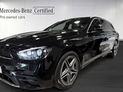 Svart Begagnad 2021 Mercedes E300 Kombi | 389 900 kr (Lite dyr)