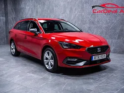 Röd Begagnad 2023 Seat Leon ST FR Kombi | 298 800 kr (Dyr)