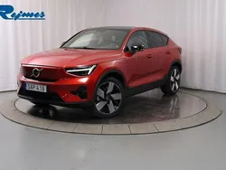 Röd (fusion red metallic) Begagnad 2023 Volvo EC40 Ultimate SUV | 469 900 kr (Dyr)