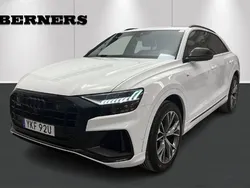 Vit Begagnad 2021 Audi Q8 S-Line SUV | 649 000 kr (Bra pris)