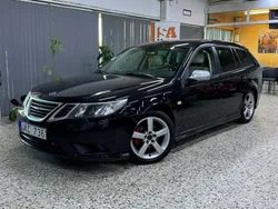Svart Begagnad 2008 Saab 9-3 Vector Kombi | 49 900 kr (Marknadspris)