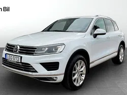 Vit (pure white) Begagnad 2016 VW Touareg SUV | 199 000 kr (Marknadspris)