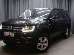 Svart Begagnad 2017 VW Amarok Pickup | 249 000 kr (Marknadspris)