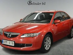 Röd Begagnad 2005 Mazda 6 Inclusive Halvkombi | 28 900 kr (Lite dyr)