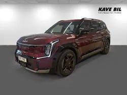 Röd Begagnad 2024 Kia EV9 GT-Line SUV | 769 900 kr (Marknadspris)