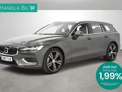 Mörkgrå Begagnad 2021 Volvo V60 Inscription Kombi | 339 900 kr (Marknadspris)
