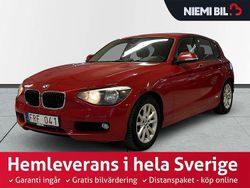 Röd Begagnad 2013 BMW 118 Halvkombi | 124 900 kr (Dyr)