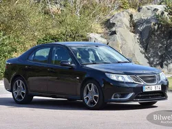 Svart (jet black) Begagnad 2008 Saab 9-3 Sedan | 260 000 kr