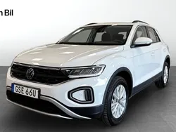Vit Begagnad 2022 VW T-Roc Life SUV | 214 900 kr (Marknadspris)