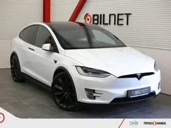 Vit Begagnad 2020 Tesla Model X Long Range SUV | 489 900 kr (Bra pris)