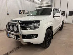 Vit Begagnad 2013 VW Amarok Highline Pickup | 162 500 kr (Marknadspris)