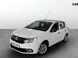 Vit Begagnad 2019 Dacia Sandero Halvkombi | 89 900 kr (Bra pris)
