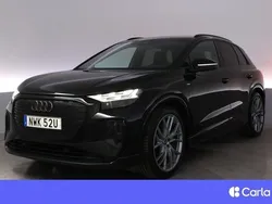 Svart Begagnad 2021 Audi Q4 e-tron S-Line SUV | 419 900 kr (Bra pris)