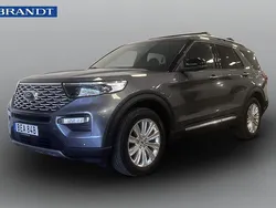 Grå Begagnad 2022 Ford Explorer Hybrid Platinum SUV | 639 000 kr (Lite dyr)