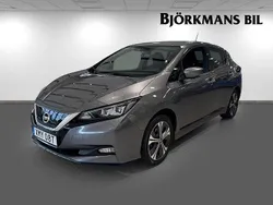Grå Begagnad 2020 Nissan Leaf Halvkombi | 194 900 kr (Marknadspris)