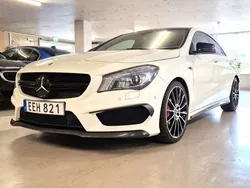 Vit Begagnad 2013 Mercedes CLA45 AMG AMG Sportkupé | 229 900 kr (Lite dyr)
