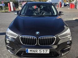 Svart Begagnad 2016 BMW X1 Sport Line SUV | 119 000 kr