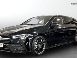 Svart (black) Begagnad 2021 Mercedes CLA35 AMG Shooting Brake AMG Kombi | 439 900 kr