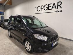 Svart Begagnad 2015 Ford Tourneo Courier Minibuss | 64 900 kr